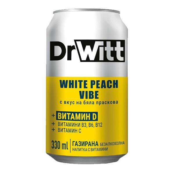 Drwitt Кен Бяла Праскова 330 ML