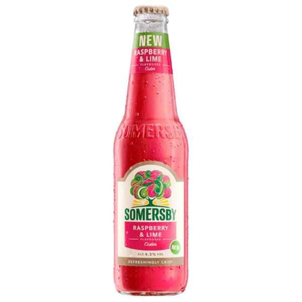 SOMERSBY МАЛИНА И ЛАЙМ 330 МЛ.