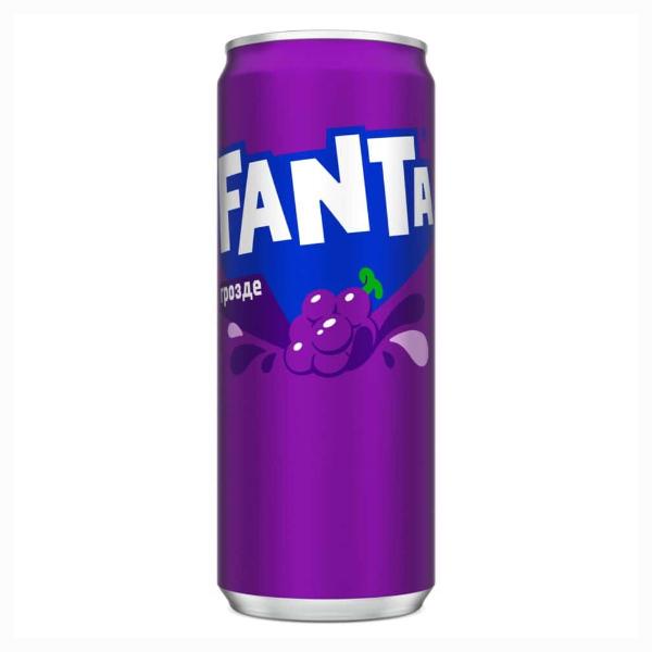 Fanta Грозде кен 250мл